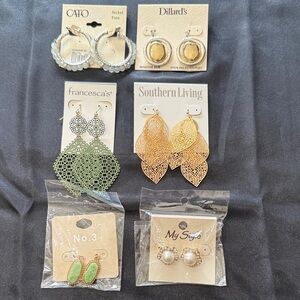 New Earring Lot Southern Living Dillards Cato Francesca’s My Style No.5